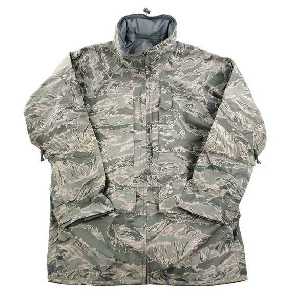 Military Parka All Purpose Environmental Camo APECS Men's Large Long NWOT - Picture 1 of 14